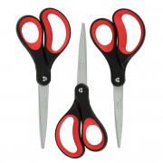 LIVINGO 3-Pack Heavy Duty Titanium Scissors, 8-Inch